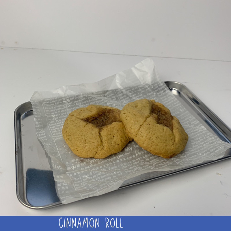 

Buttersays | Cinnamon Roll | soft baked cookies cinnamon