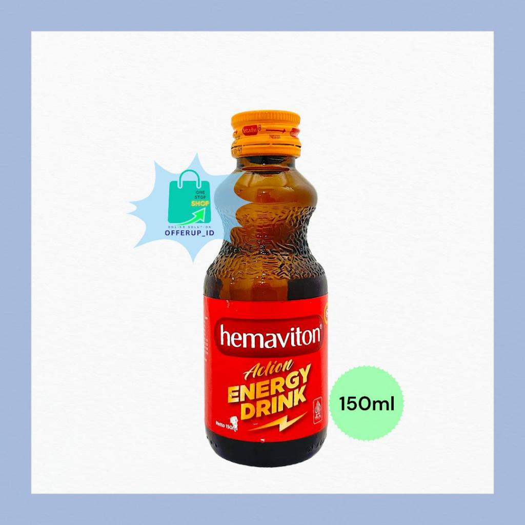 

MINUMAN ENERGY KEMASAN BOTOL HEMAVITON ACTION 150ML