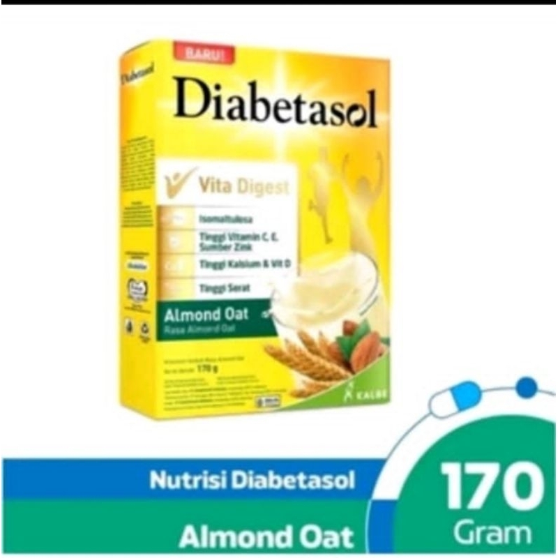 

DIABETASOL MILK 170gr ALMOND