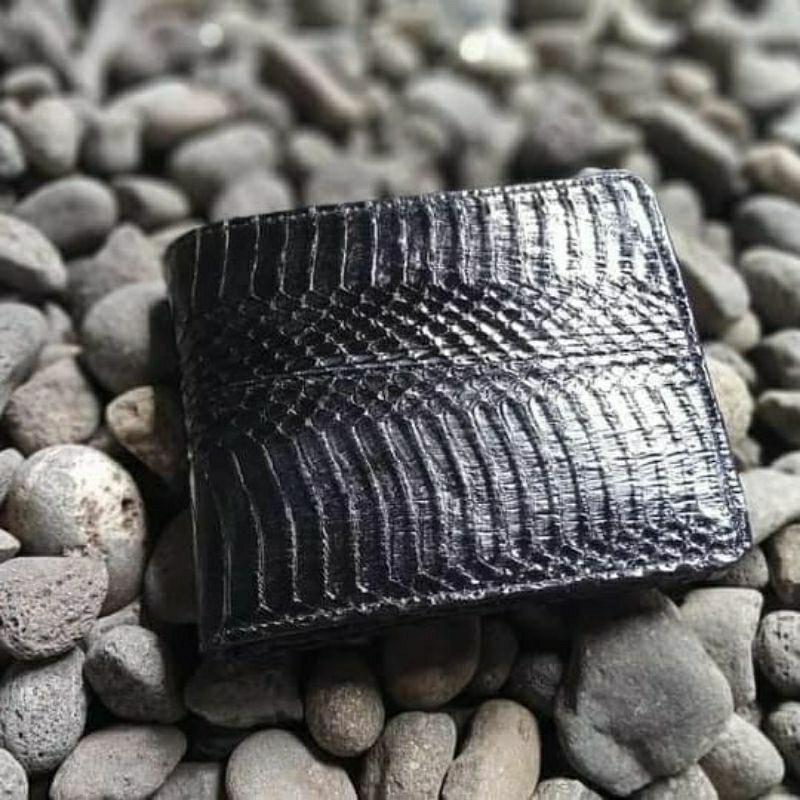 Dompet kulit ular asli