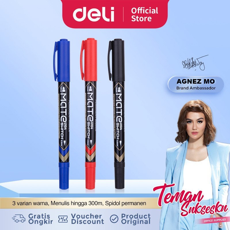 

TBMO DELI PERMANENT 2-TIP RED EU10440 - OC