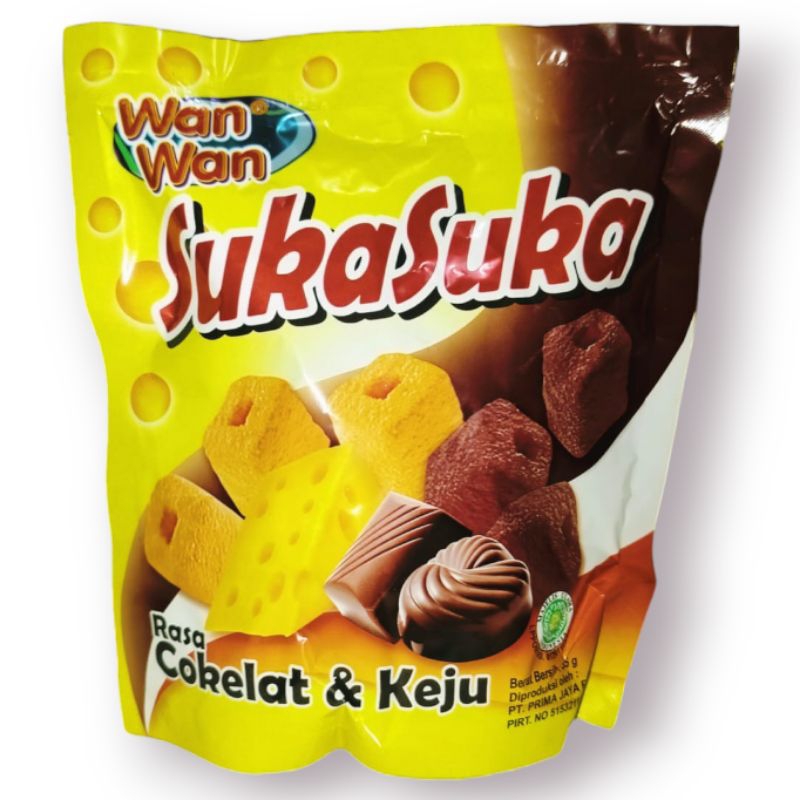 

WAN WAN Suka Suka rasa Coklat & Keju 35gr