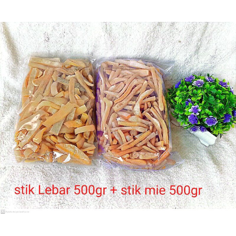 

stik lebar 500gr+stik mie 500gr