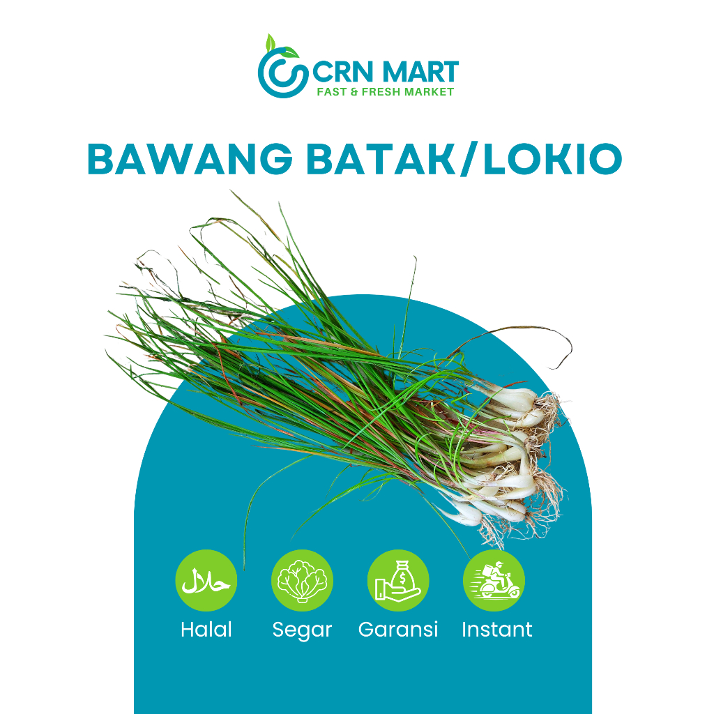 

CRN MART - Lokio Segar/Rempah-rempah Segar/Daun Bawang Batak Fresh