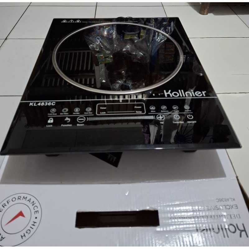 KOLLNIER ( KL4836C ). Kompor Hologen berdaya Listrik