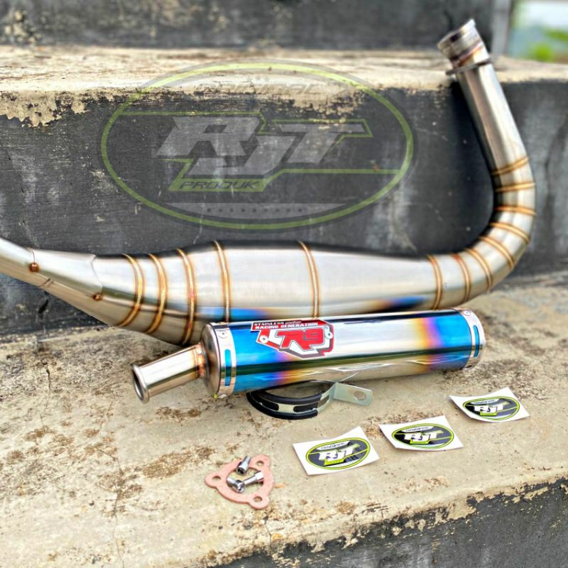 Knalpot Rx King R9 Titanium Fullstainless PNP