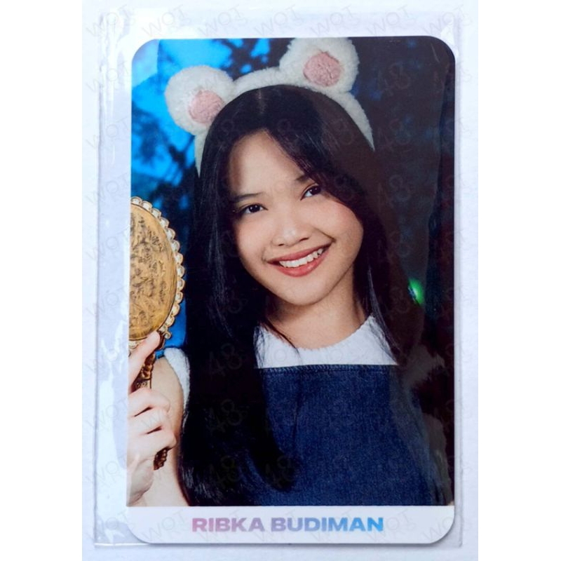 Photocard (PC) Original Edisi Personal Meet & Greet Festival “Road To Sousenkyo 2024” – Ribka Budima
