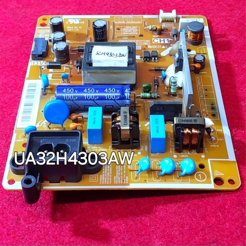 PSU SAMSUNG UA32H4303AW BEKAS 100% NORMAL
