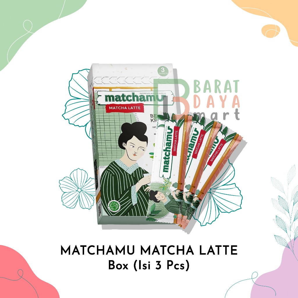 

Matchamu Matcha Latte Box (isi 3 Pcs)