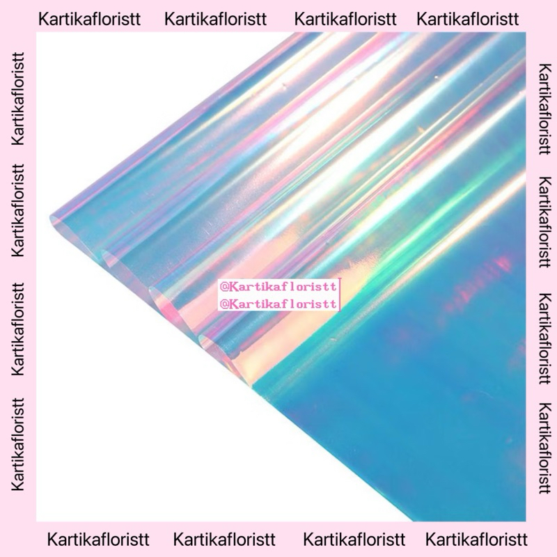 kertas buket hologram , kertas buket murah