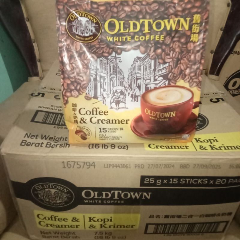 

OLDTOWN White Coffee creamer ori malaysia/dus