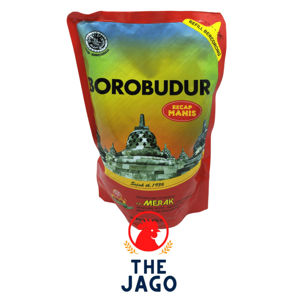

Kecap Manis Merak Cap Borobudur 450ml