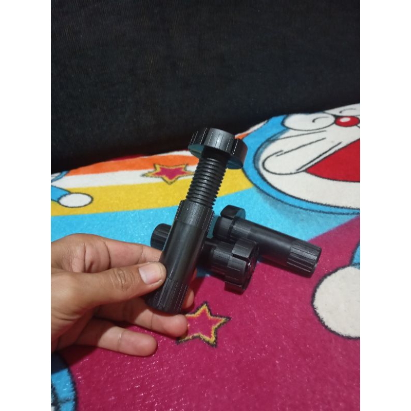 Adjuster untuk pengencang pagar bayi dari pipa diy