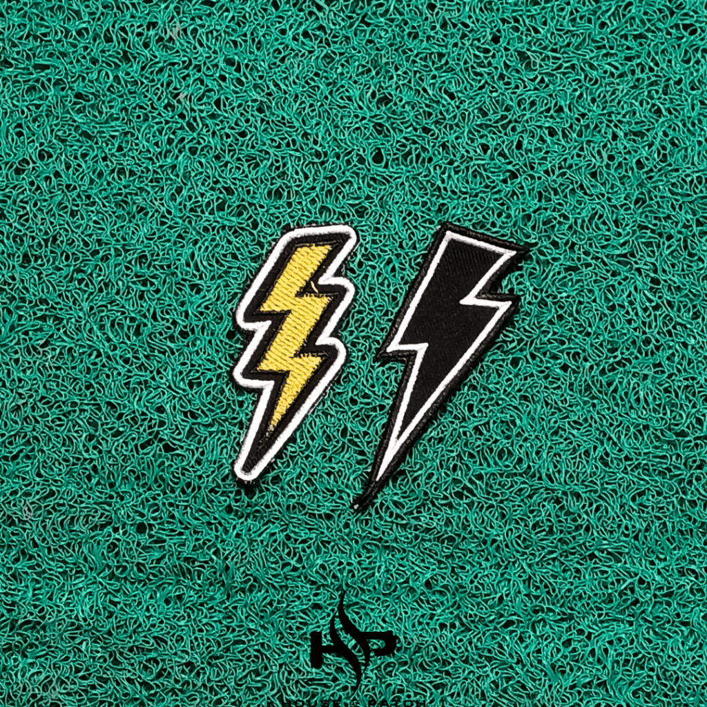 Patch Bordir Logo Petir