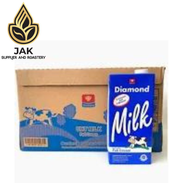 

Diamond Milk Susu UHT Diamond Milk Full Cream 1000 ML 1 Karton