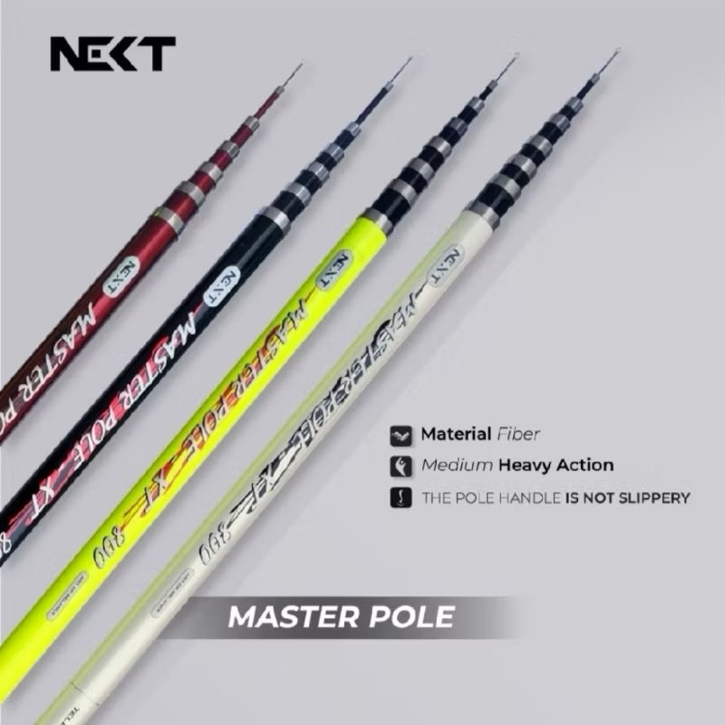 Joran Tegek Bendera Next Master Pole 700 Cm Kaku Ruas 110 Cm