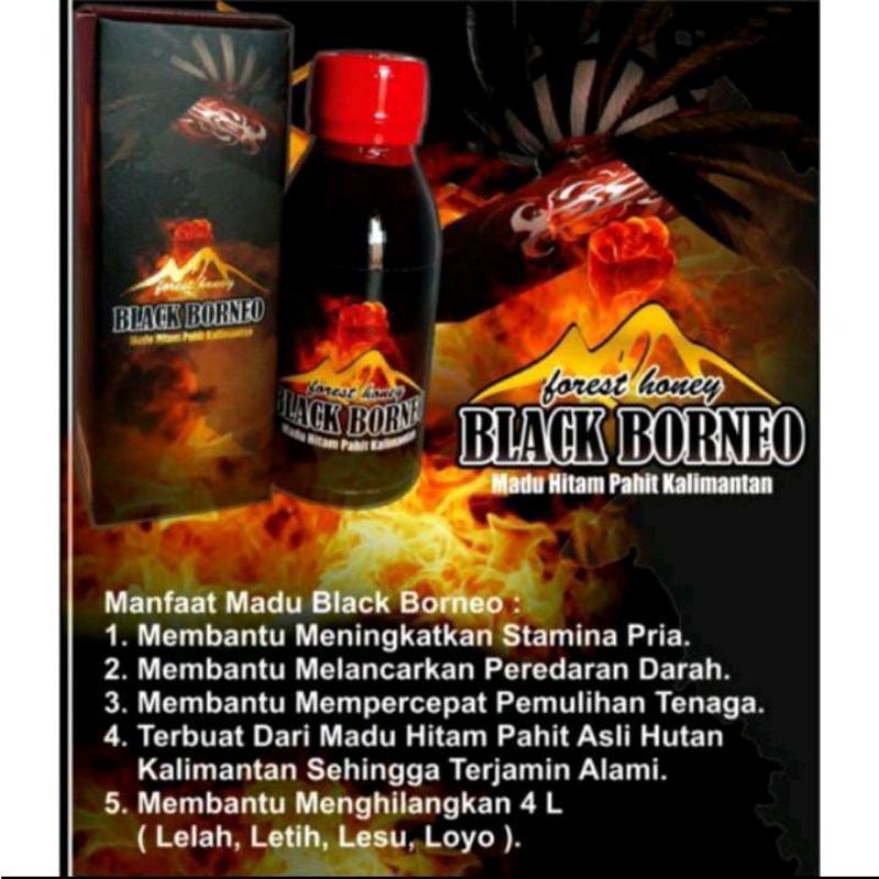 

Madu Black Borneo MJA 1 Botol isi 120ml Ori terjamin