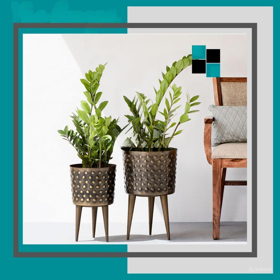 JUAL STANDING POT, POT BUNGA, VAS BUNGA DARI BAHAN TEMBAGA KUNINGAN