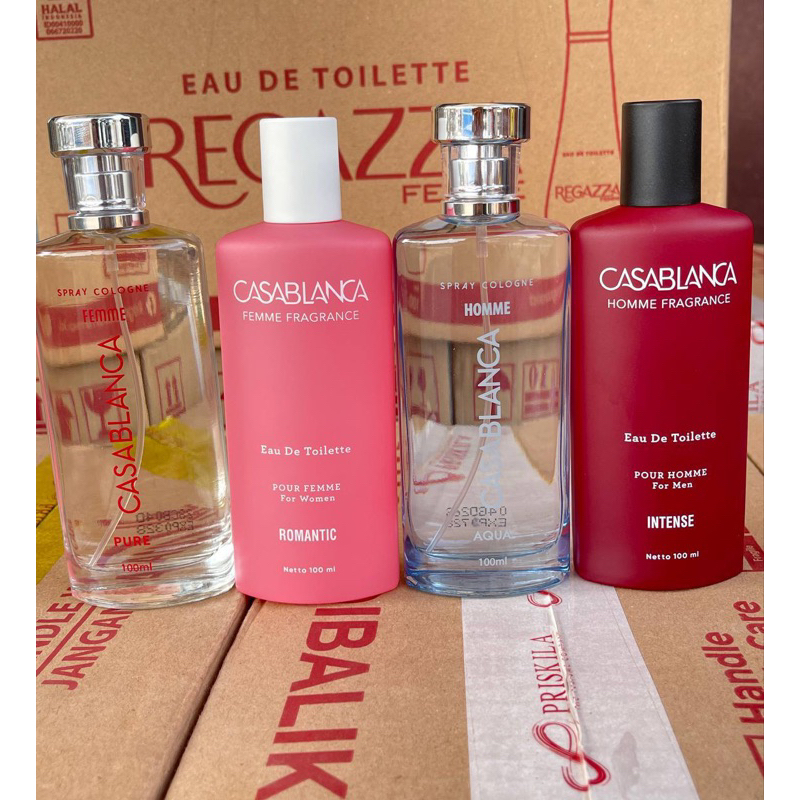 [BOTOL KACA] CASABLANCA Spray Cologne Parfum Kaca - 100ml