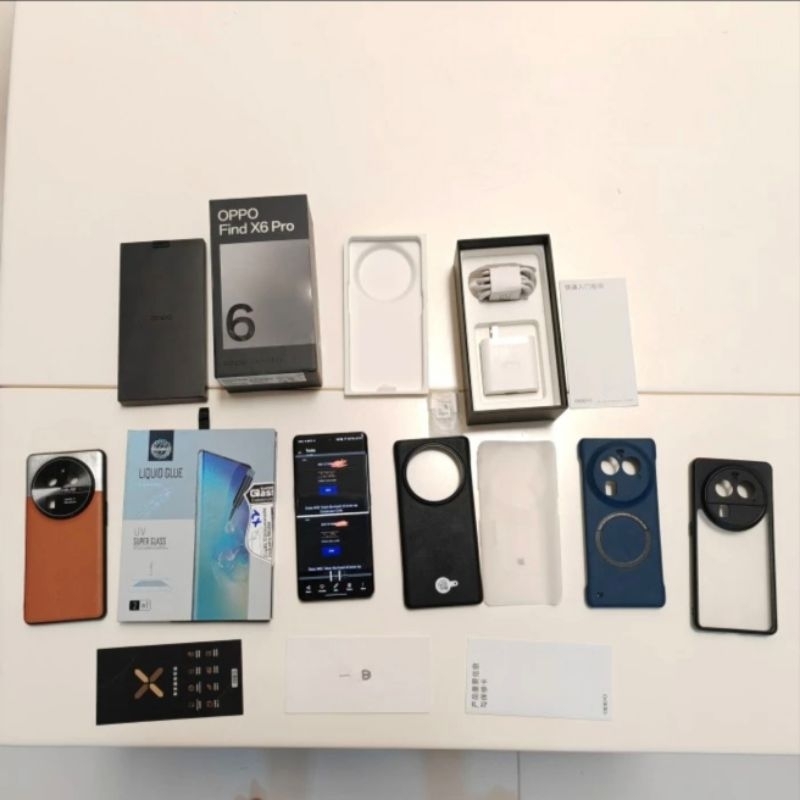 Oppo Find X6 Pro 12/256 RAM 12GB ROM 256GB Fullset China Shadow Bea Cukai