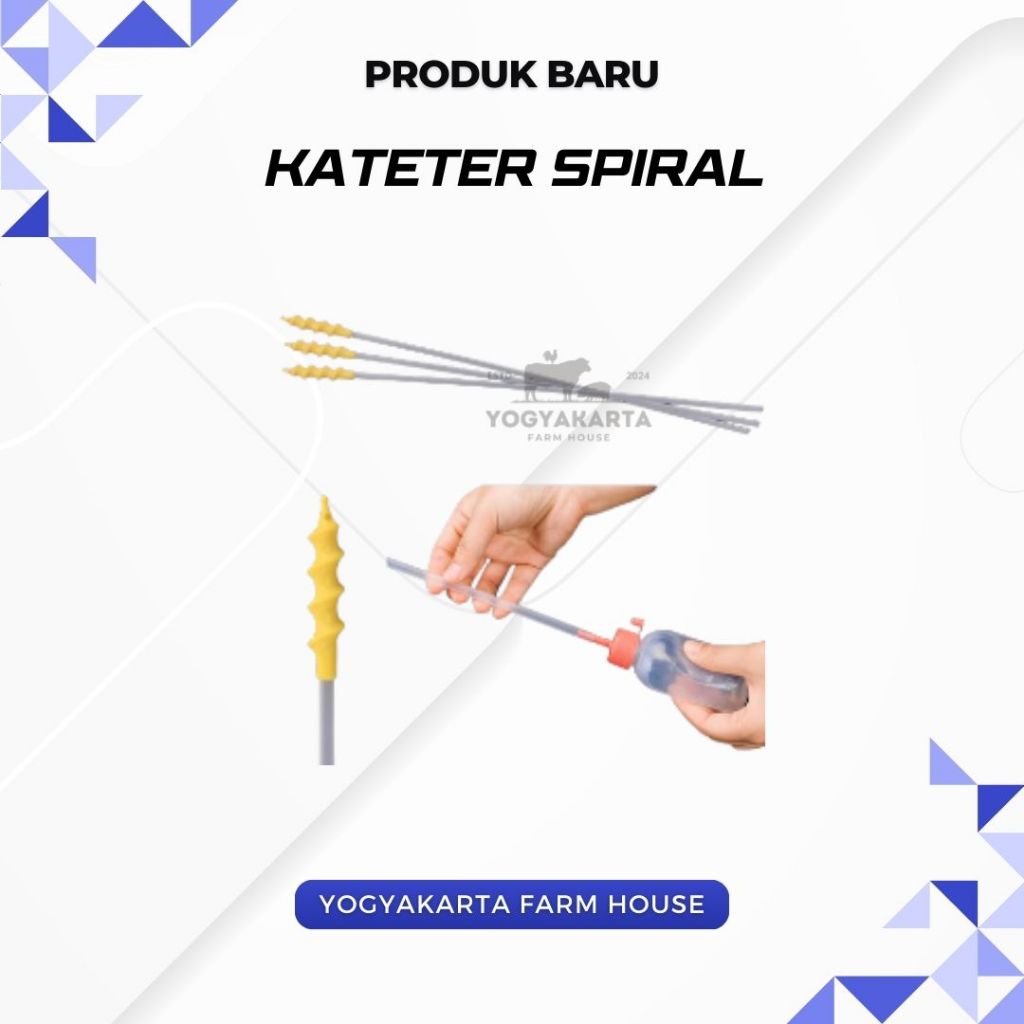 KATETER SPIRAL Inseminasi Buatan untuk babi