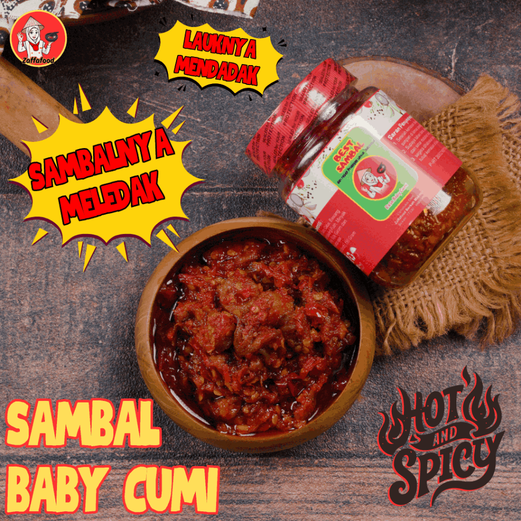 

Sambel Cumi | Sambal Baby Cumi | by BEST SAMBAL 150gram