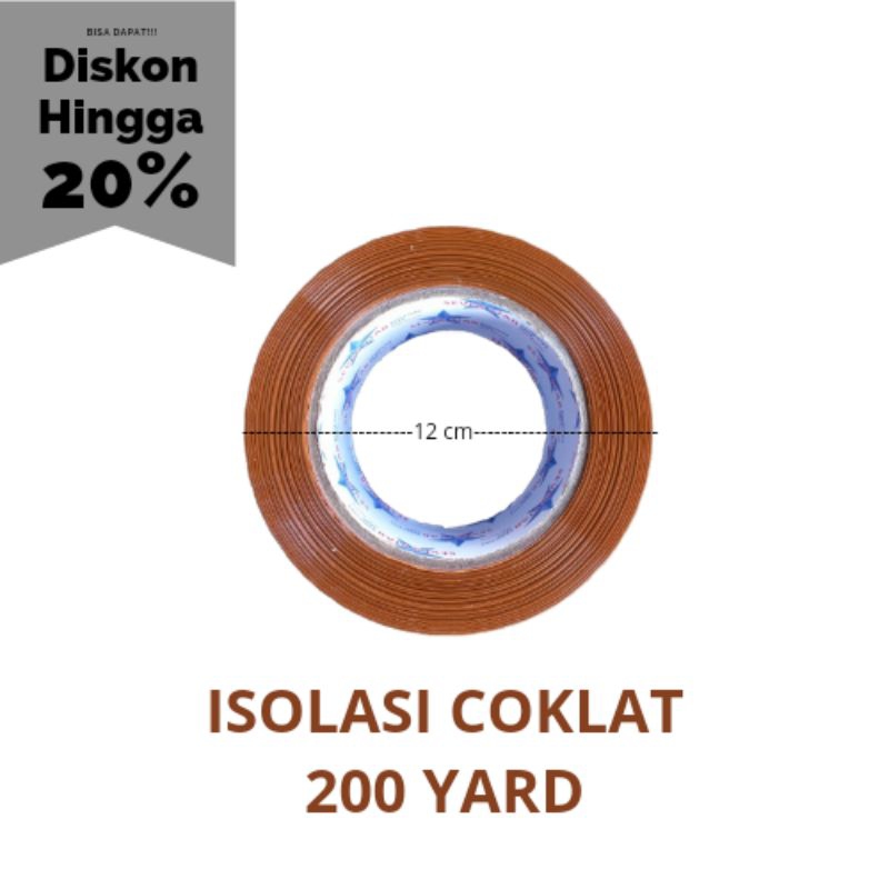 

lakban 200 yard/isolasi/solasi peking/perekat murah cocok buat peking online