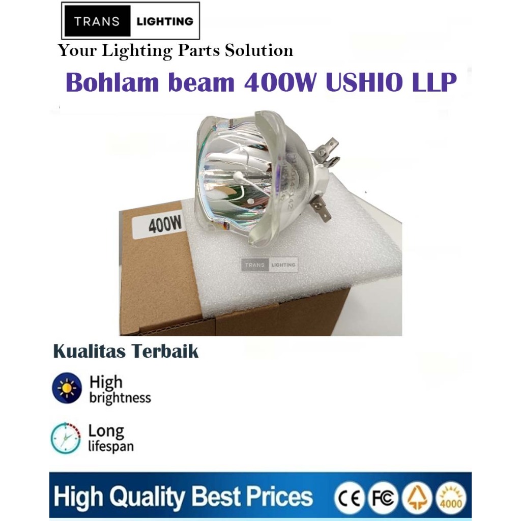 Bohlam ushio 400w untuk beam LLP 400 xmlite