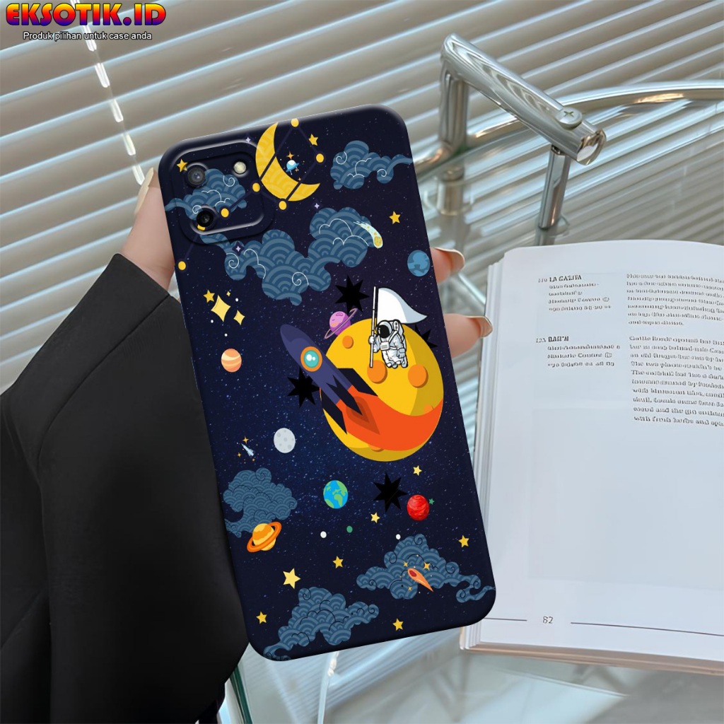 Case Realme C11 2020 - Casing Realme C11 2020  - Fashion Case - Silikon Realme C11 2020  - Motif Ker