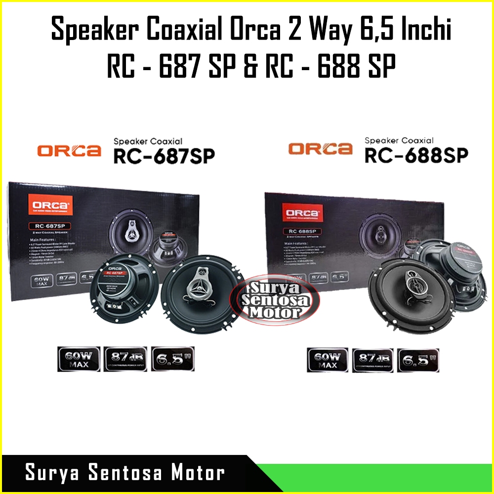 Speaker Pintu Mobil 2 Way Coaxsial 6,5 Inchi 6,5" Atau Speaker Coaxsial 2 Way 6,5 Inchi/6,5"