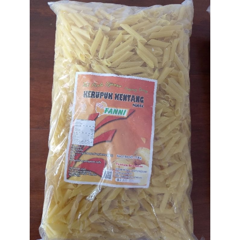 

Kerupuk Kentang (potato) 5kg