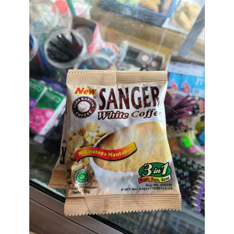 

Kopi Sanger White Coffee Ulee Kareng murah 1pcs