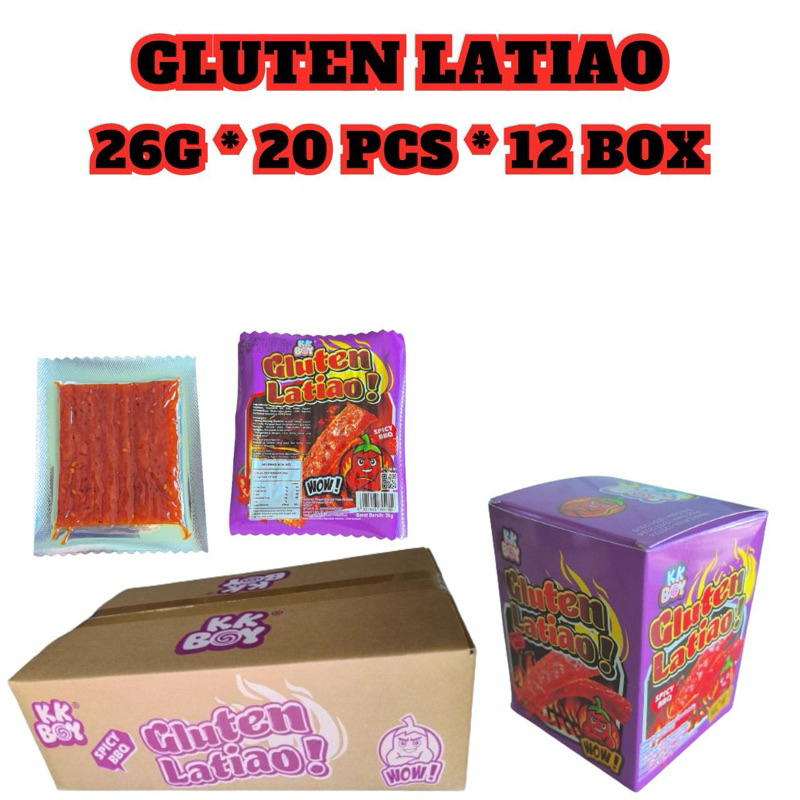 

GLUTEN LATIAO KKBOY @12BOX X 20bks (JUAL PER DUS)