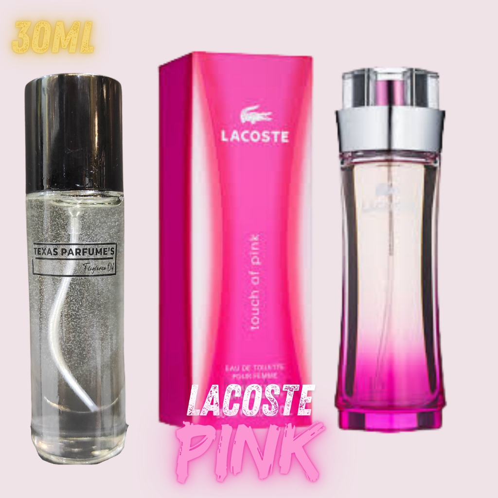 LACOSTE PINK PARFUM REFILL  TAHAN 48.JAM