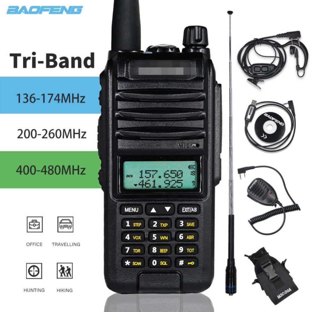HT A58 S TRI BAND, BF-A58 S A 58S BF A58S TRIPLE VHF UHF  8 W Watt TRIBAND next UV 5R 82 H4