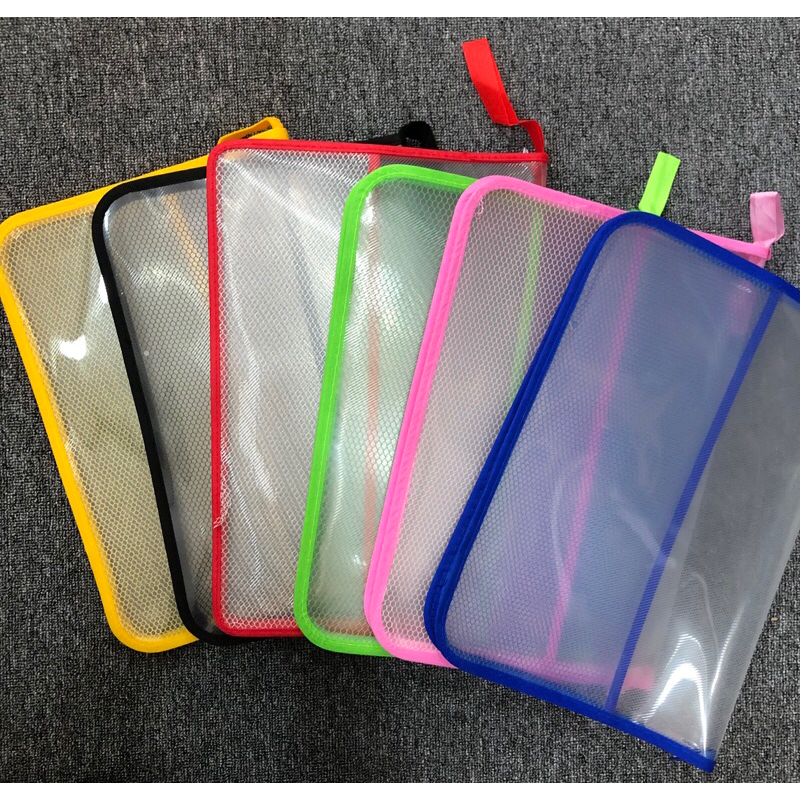 

ZIPPER BAG MAP PLASTIK UKURAN FOLIO