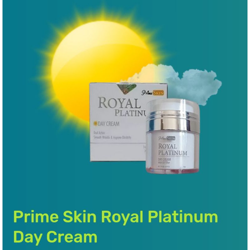 PRIME SKIN ROYAL PLATINUM DAY CREAM 100% ORIGINAL PRODUK HWI