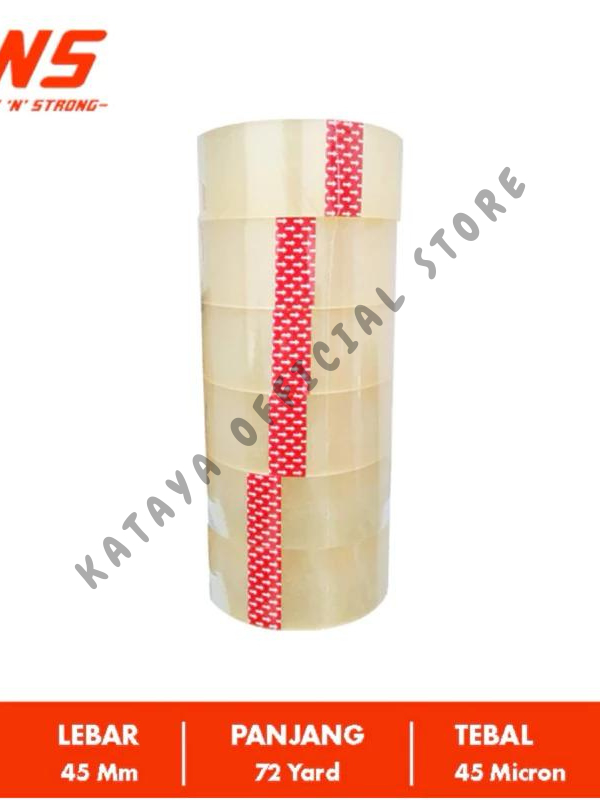 

PAKET 2 KARTON LAKBAN BENING 45x72 YARD - / 144 PCS