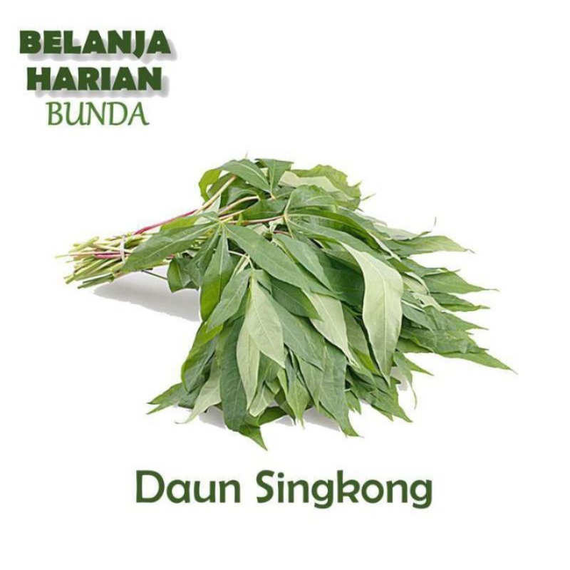 

Daun Singkong Segar Muda Siap Masak Sayur Tumis Gulai Non Pestisida Fresh