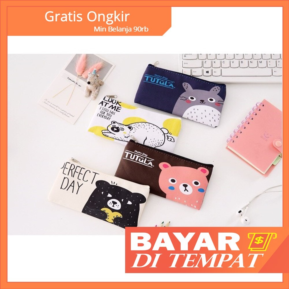 

Tempat Pensil Lucu Aesthetic Untuk Anak Murah Korea Style