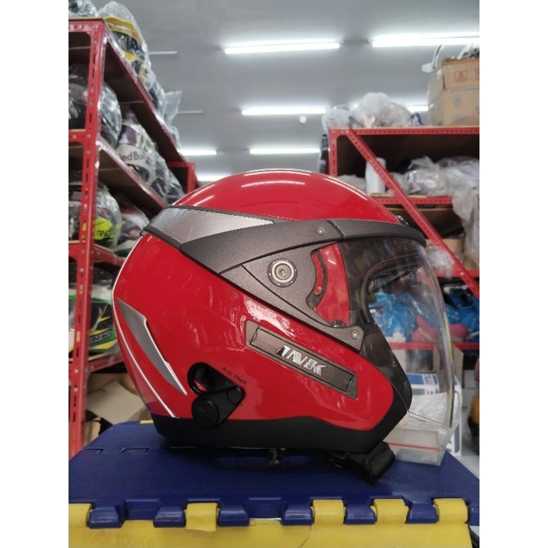 HELM INK METALICO RED FLUO DAN WARNA LAIN