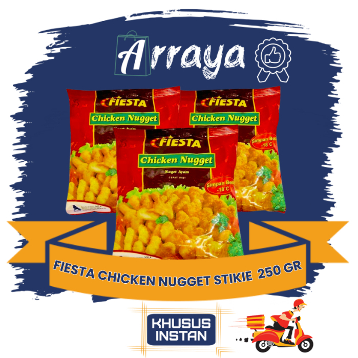 

FIESTA CHICKEN NUGGET STIKIE 250 GRAM