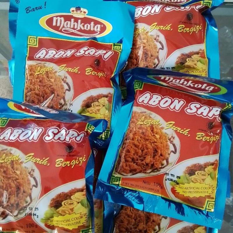 

Mahkota Abon Sapi 100gr