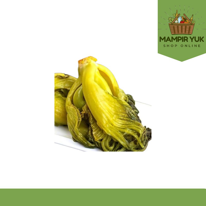 

Sayur asin sawi 1 bungkus | mampiryuk