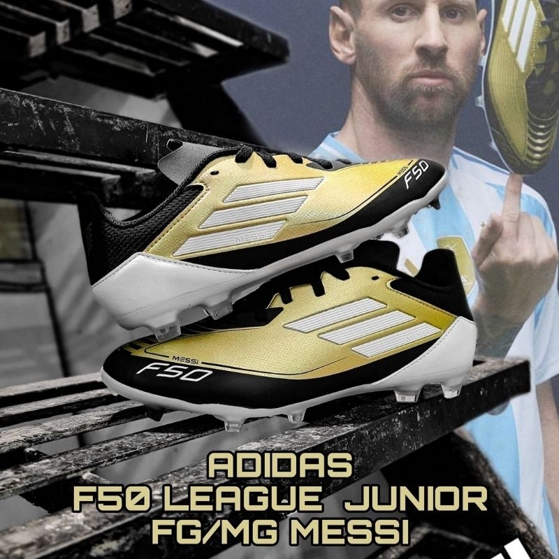SEPATU BOLA ADIDAS F50 LEAGUE MESSI JUNIOR FG
