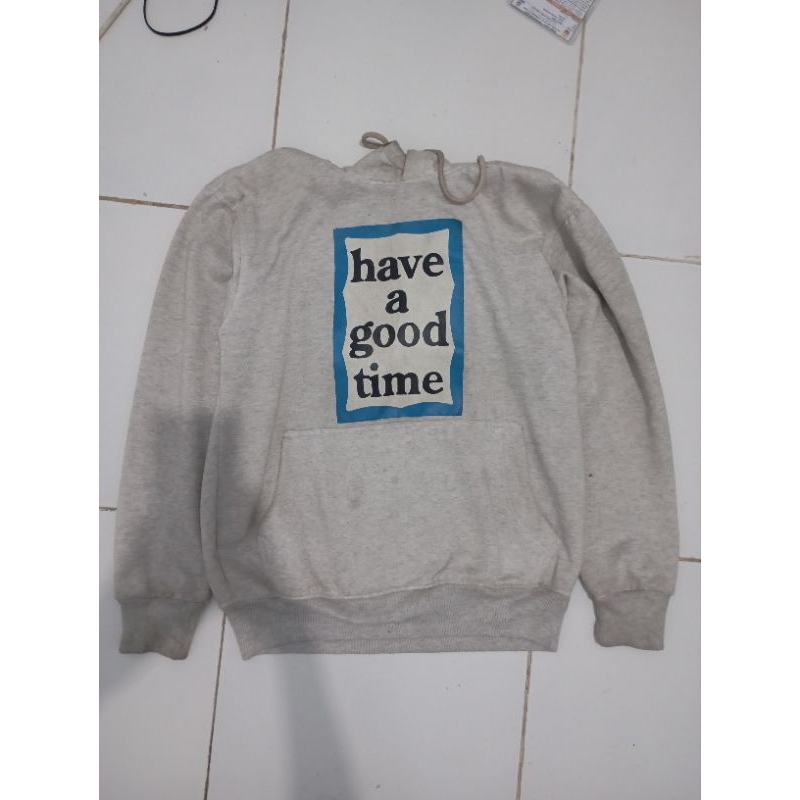 Hoodie hagt blue frame
