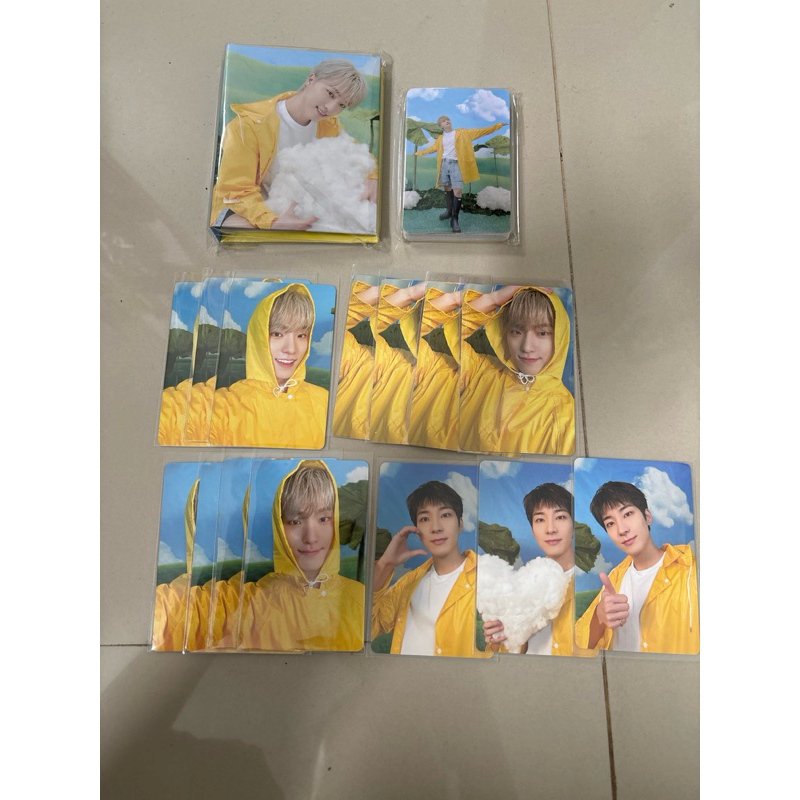 wts pc photocard dino wonwoo wonu jas kuning  carver heaven heaven carver carver heaven binder bookl