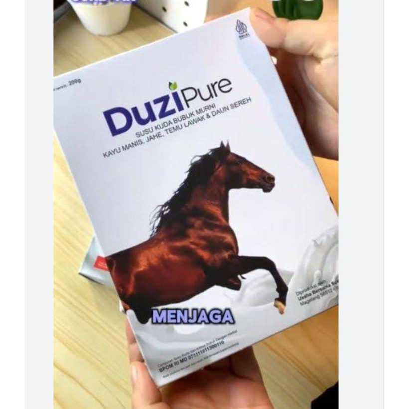 

DUZIPURE Susu Bubuk Kuda Liar 200gram Untuk Masalah Otot Dan Sendi Asli Bpom