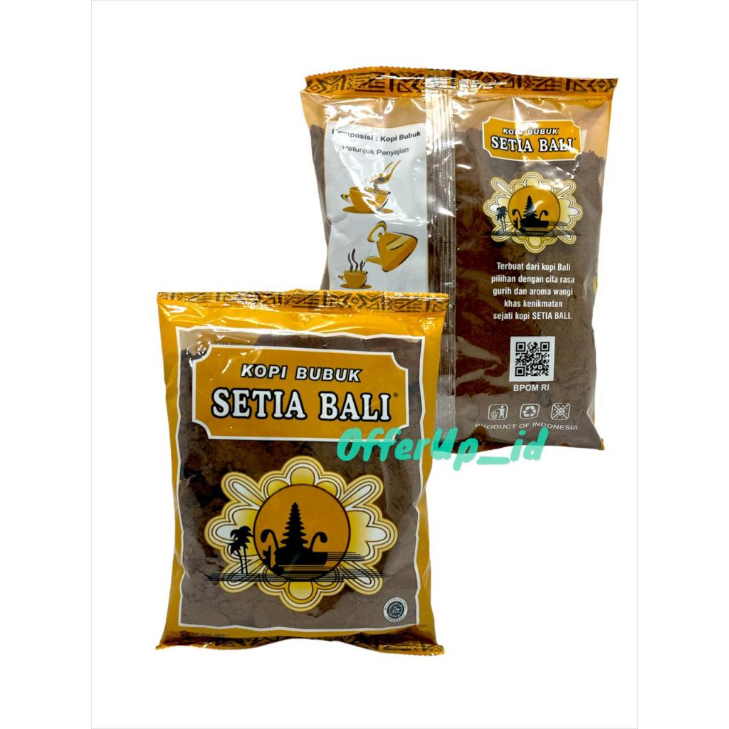 

Kopi Hitam Bubuk Setia Bali 200gr