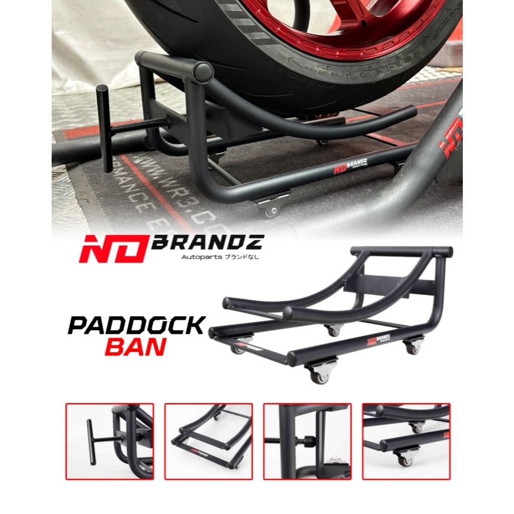 Standart Paddock Depan / Belakang Roda Ban NO BRANDZ Universal